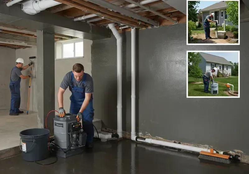 Basement Waterproofing and Flood Prevention process in Owego, NY